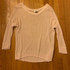 Light pink sweater